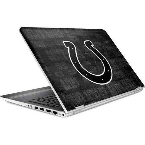 NFL Indianapolis Colts Black & White HP Pavilion Skin